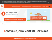 Tablet Screenshot of bouwdroger.com